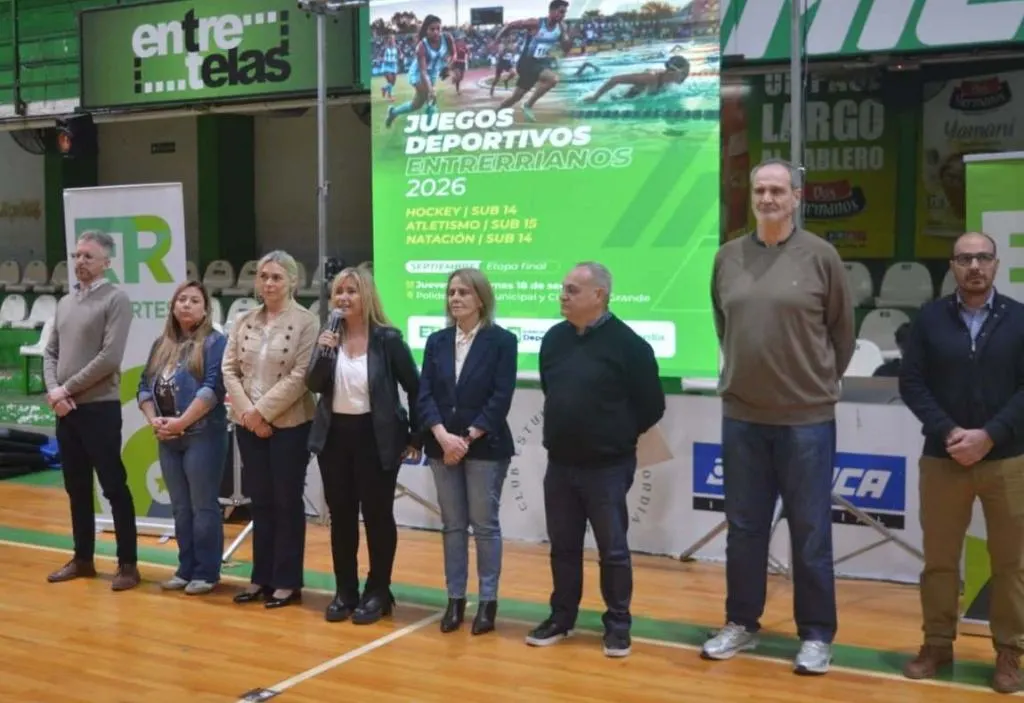 Concordia será sede de los juegos deportivos entrerrianos