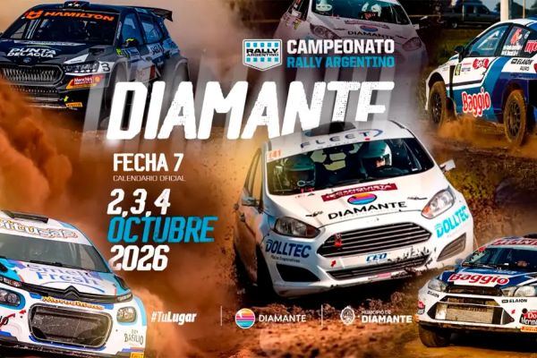 Dieron detalles del Rally Argentino en Diamante