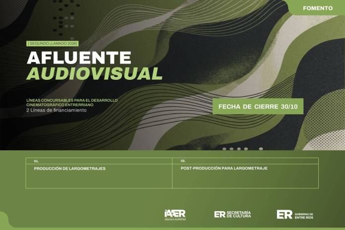 Afluente Audiovisual abrió una nueva convocatoria en Entre Ríos