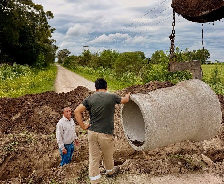 Aldea Brasilera: Mejoras en desagües pluviales