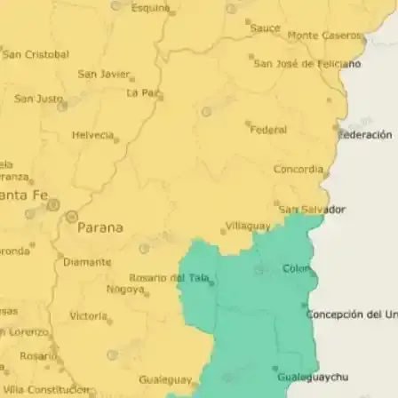 Alerta amarilla por tormentas en Entre Ríos con Concordia entre las zonas afectadas