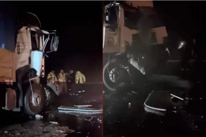 Alerta en la Autovía 12: choque de camiones en cercanías de Ceibas