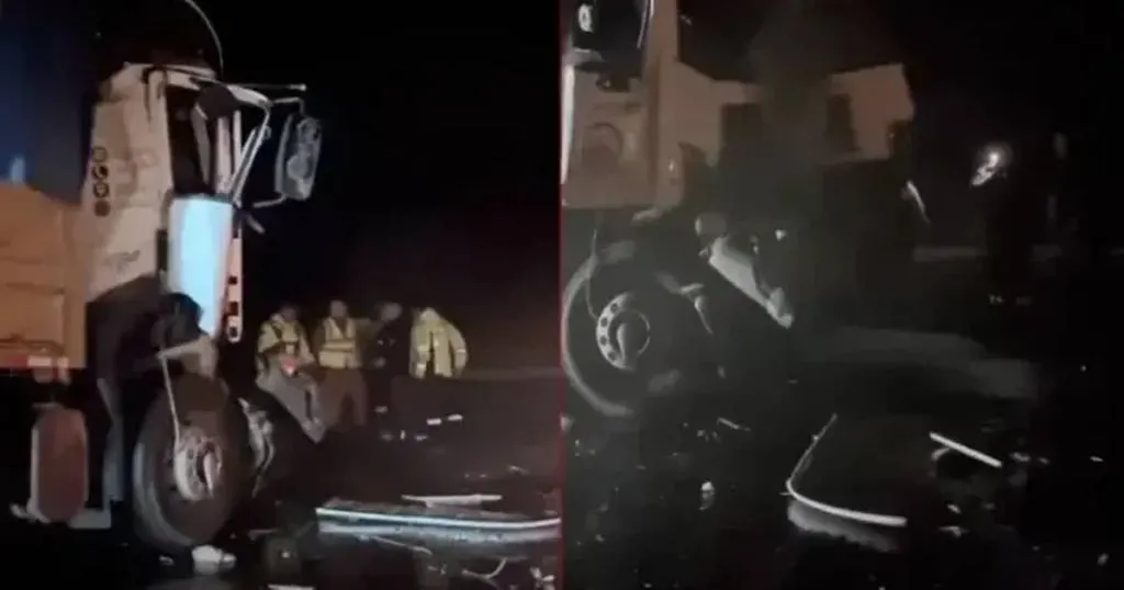 Alerta en la Autovía 12: choque de camiones en cercanías de Ceibas