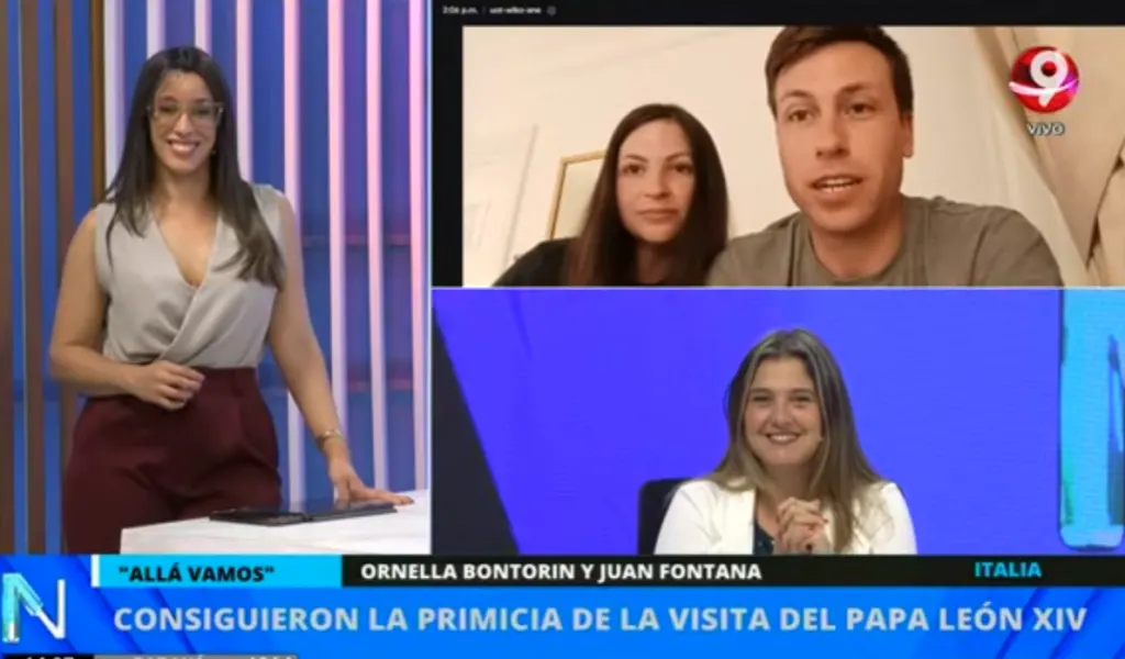 «Allá vamos»: una pareja de entrerrianos saludó al Papa y el Sumo Pontífice le confirmó su visita a la Argentina