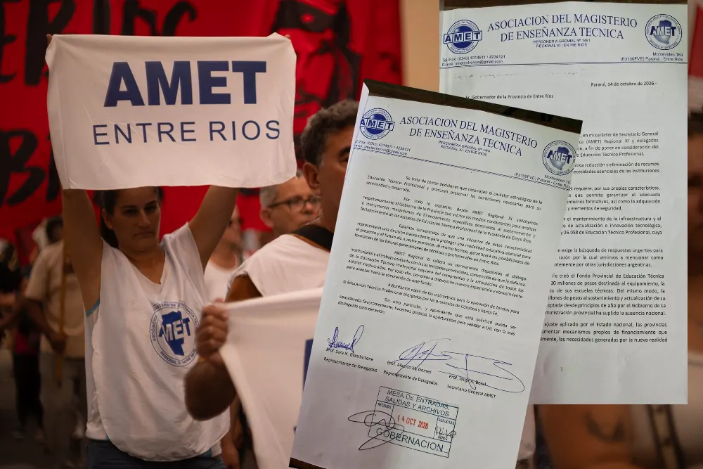 Amet pide un fondo para escuelas técnicas y agrotécnicas