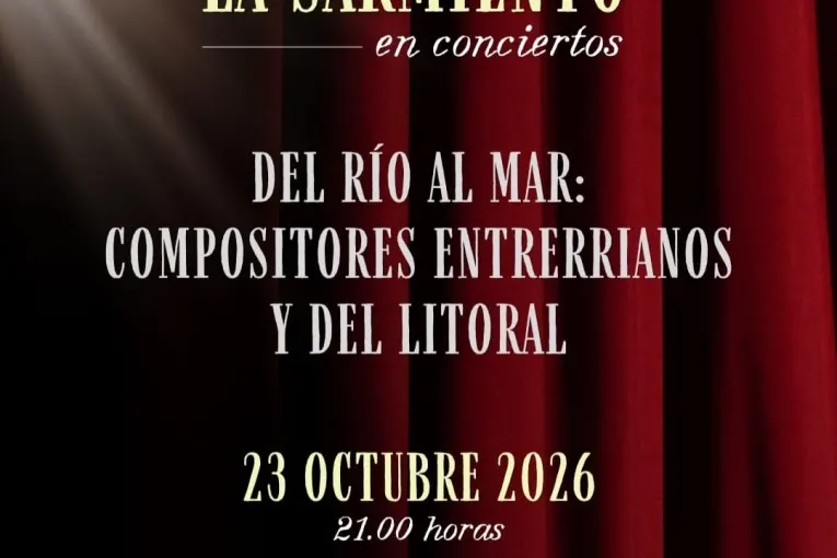 Anuncian la programación de “La Sarmiento en conciertos”