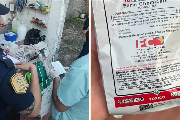 Aparecieron numerosas palomas muertas en una ciudad entrerriana y secuestraron veneno en una vivienda