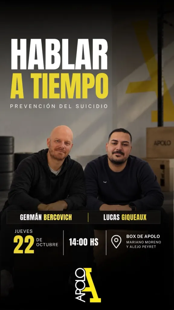 Apolo realizará una charla gratuita sobre prevención del suicidio