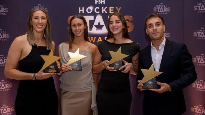 Argentina ganó cuatro premios en los FIH Hockey Stars Awards