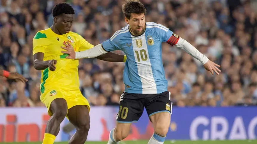 Argentina goleó a Benín en la despedida de Lionel Messi de la Selección