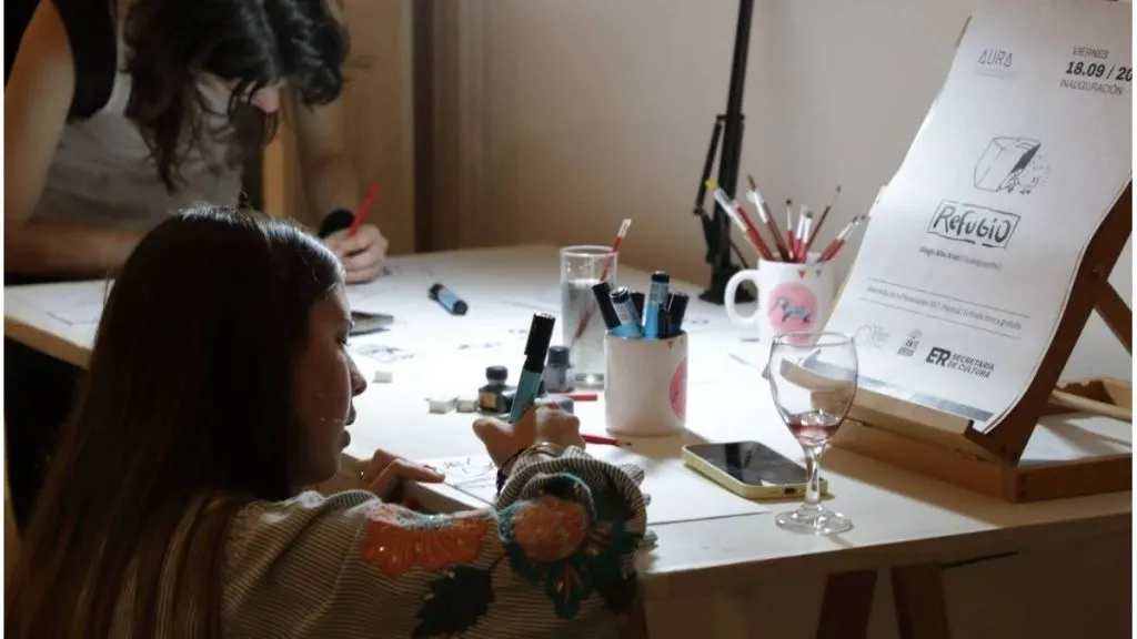 AURA invita a dos actividades gratuitas sobre arte, comunicación y dibujo