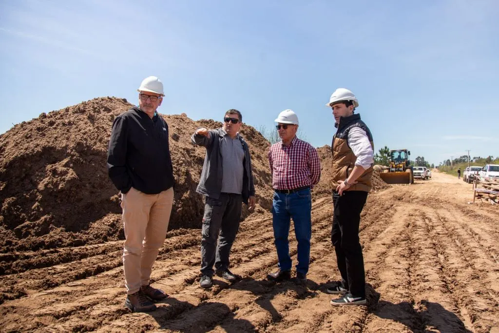 Autoridades provinciales recorrieron obras que se ejecutan en Federación