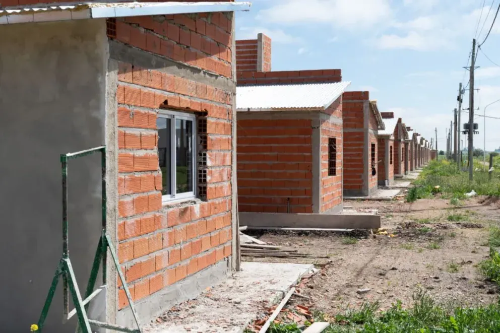 Avanza la construcción de 39 viviendas en Seguí