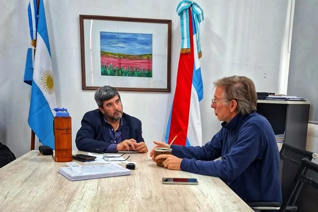 Bahillo se mueve como candidato: con Fuertes hablaron de “la realidad productiva de Entre Ríos”