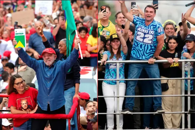 Balotaje en Brasil: Lula da Silva y Flávio Bolsonaro se disputan la Presidencia