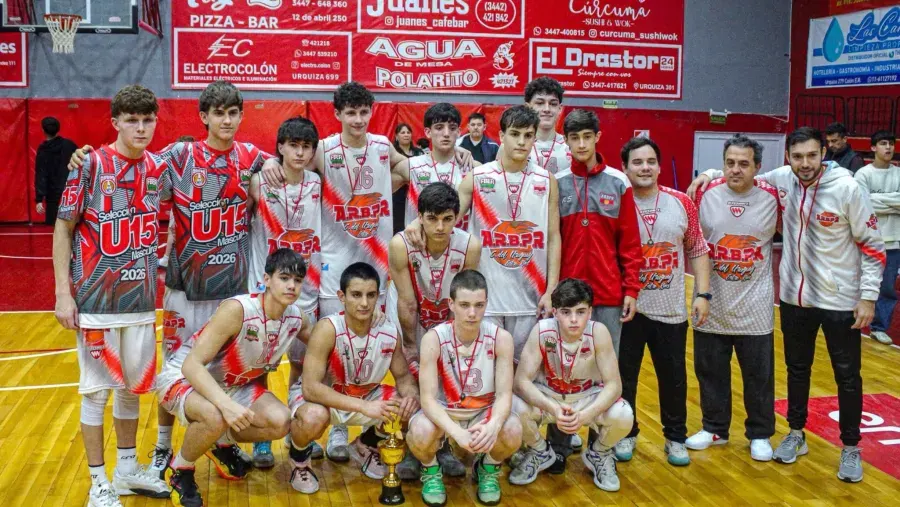 Básquet: Paraná festejó en el Campeonato Entrerriano de Cadetes