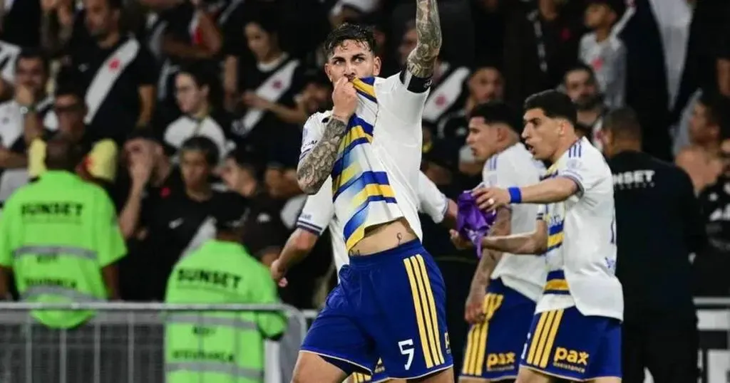 Boca dio el golpe en el Maracaná: le ganó 3 a 1 al Vasco da Gama y se clasificó a la final de la Copa Sudamericana