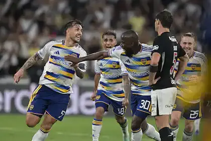 Boca Juniors venció a Vasco da Gama y es finalista de la Copa Sudamericana