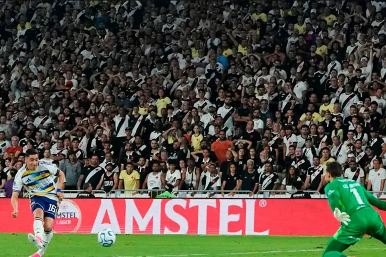 Boca se impone 2-0 ante Vasco da Gama y por ahora pasa a la final de la Copa Sudamericana