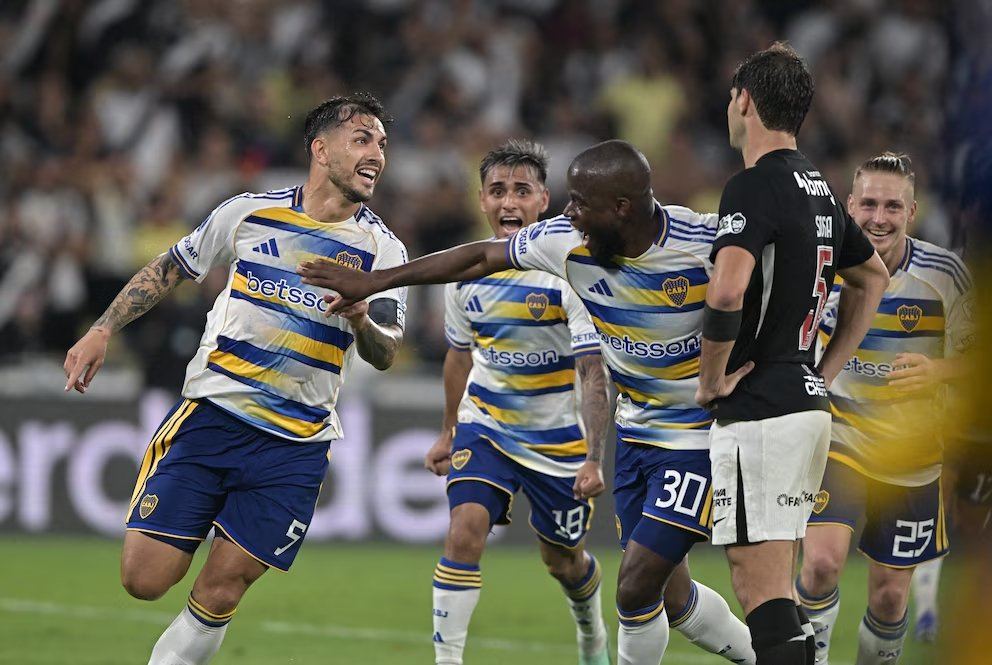 Boca y su “Maracanazo”: le ganó por 3-1 a Vasco Da Gama y es finalista de la Copa Sudamericana