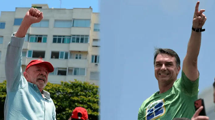 Brasil va al balotaje: Lula y Flávio Bolsonaro cerraron sus campañas en empate técnico