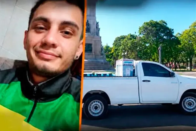 Buscan a un repartidor de agua que está desaparecido: circulaba en la camioneta de la distribuidora