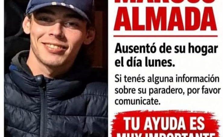 Buscan desesperadamente a un joven de Concordia: se fue de su casa el pasado lunes
