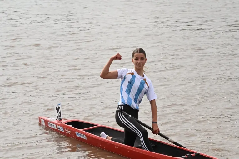 Carmina Gómez vivió un debut inolvidable en el Mundial de Maratón