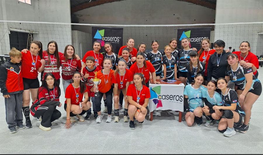 Caseros fue sede de la gran final del 1.º Torneo Zonal de Vóley Femenino de la Microrregión “Caminos del Palacio”