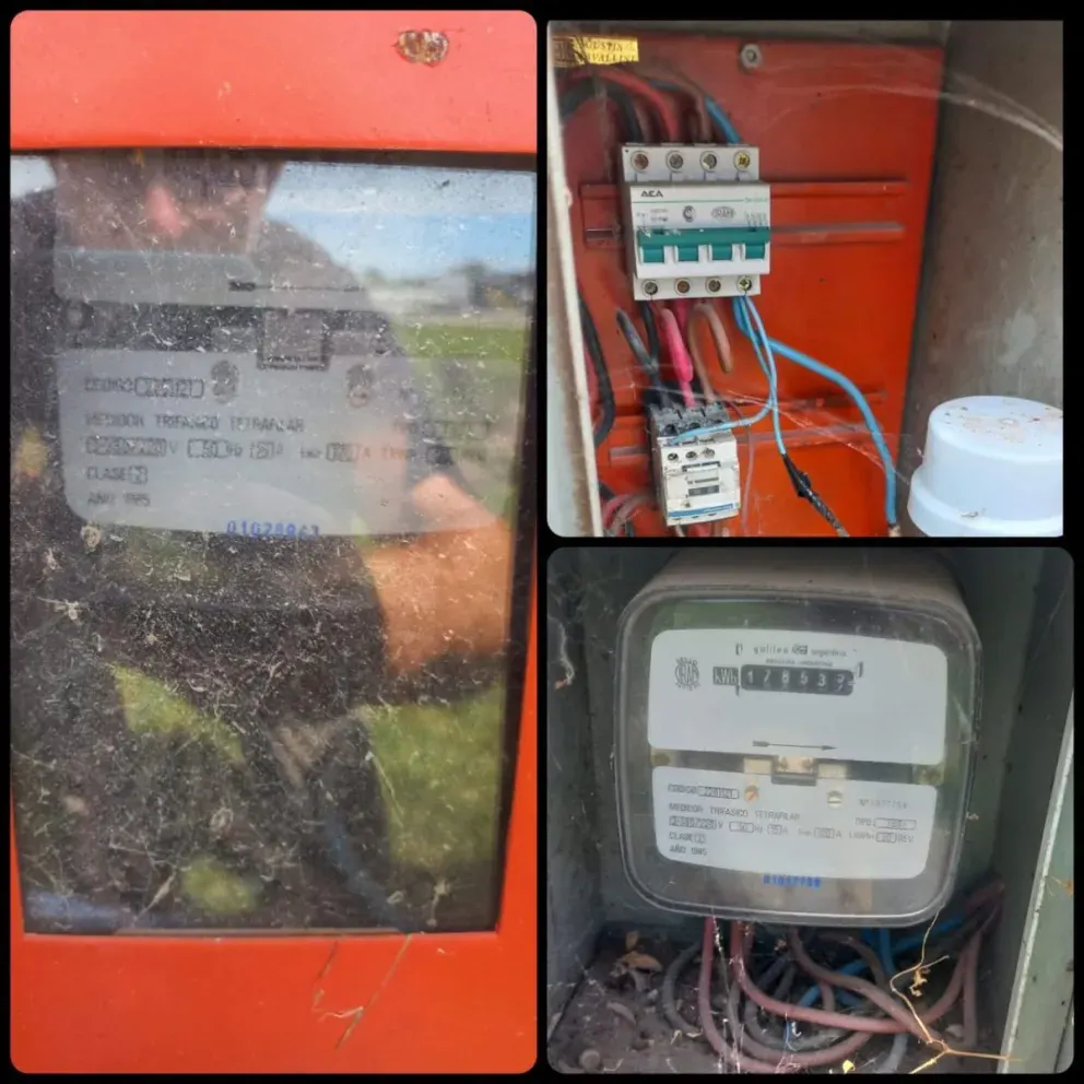 Certifican dos medidores de Colonia Avellaneda de los que una empresa privada obtendría energía