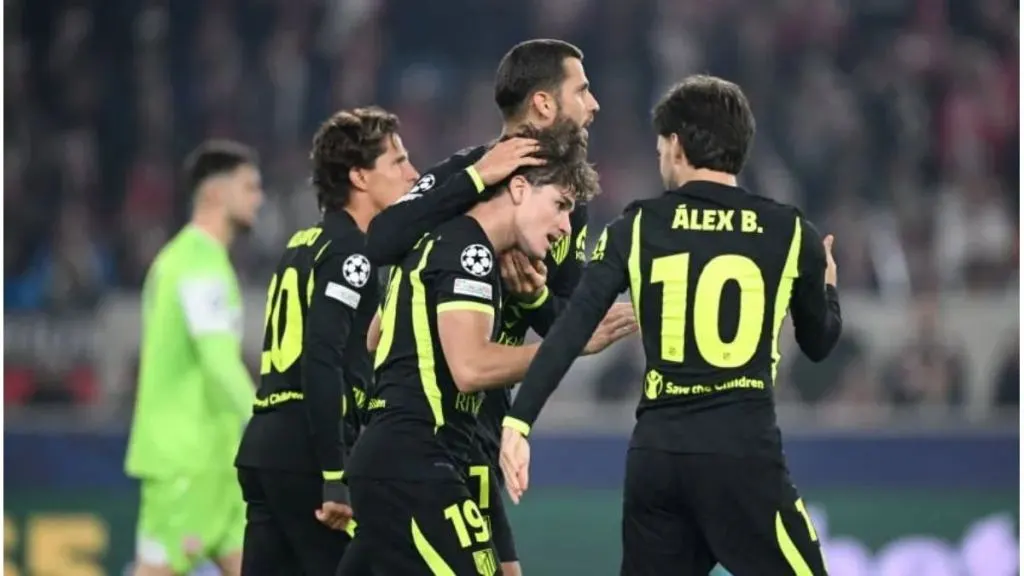 Champions League: goles de Julián Álvarez, Alexis Mac Allister y Nahuel Molina