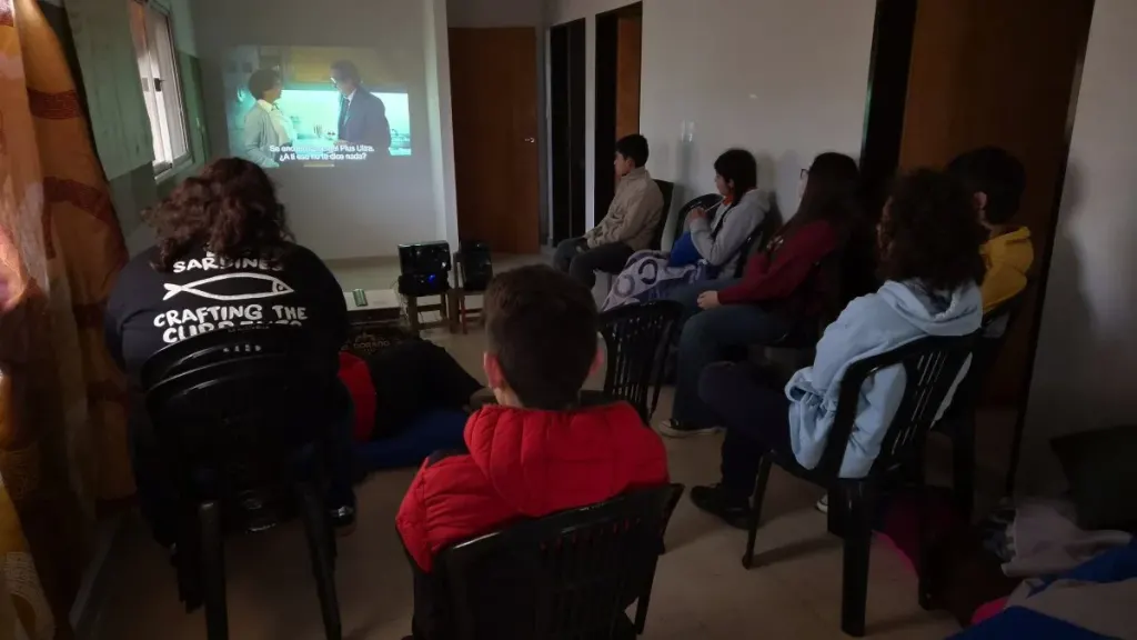 “Cine y Comunidad” tuvo una tarde de cine y encuentro con adolescentes
