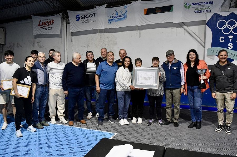 Club Sarmiento avanza con la obra de su cancha de raffa volo