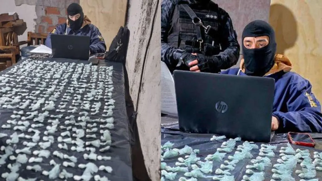 Cocaína y más de un millón de pesos: cinco detenidos por narcomenudeo