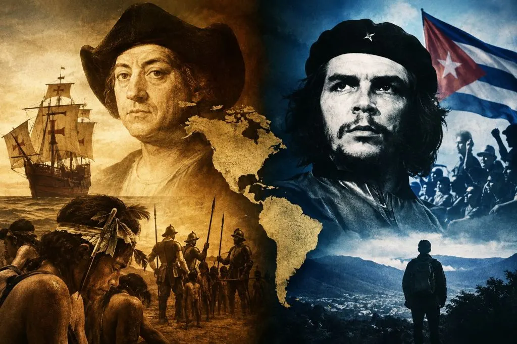 Colón y el Che: dos viajeros, dos maneras de descubrir América