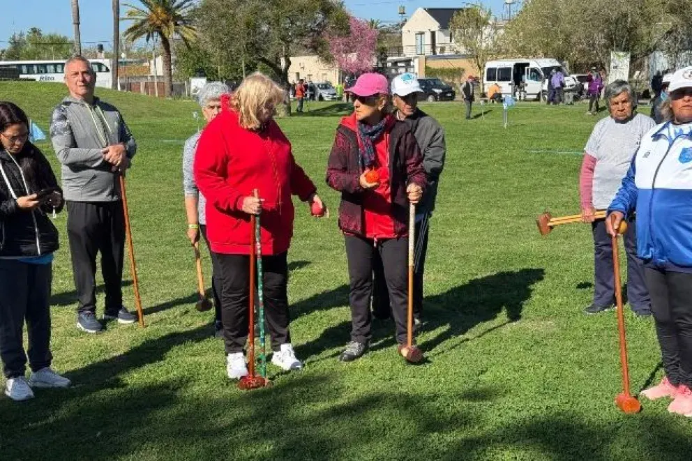 Comenzó en La Paz la final provincial de los Juegos Entrerrianos Evita para personas mayores