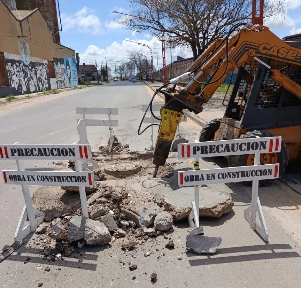 Comenzó una nueva etapa de bacheo en 82 cuadras de la ciudad de Concepción del Uruguay