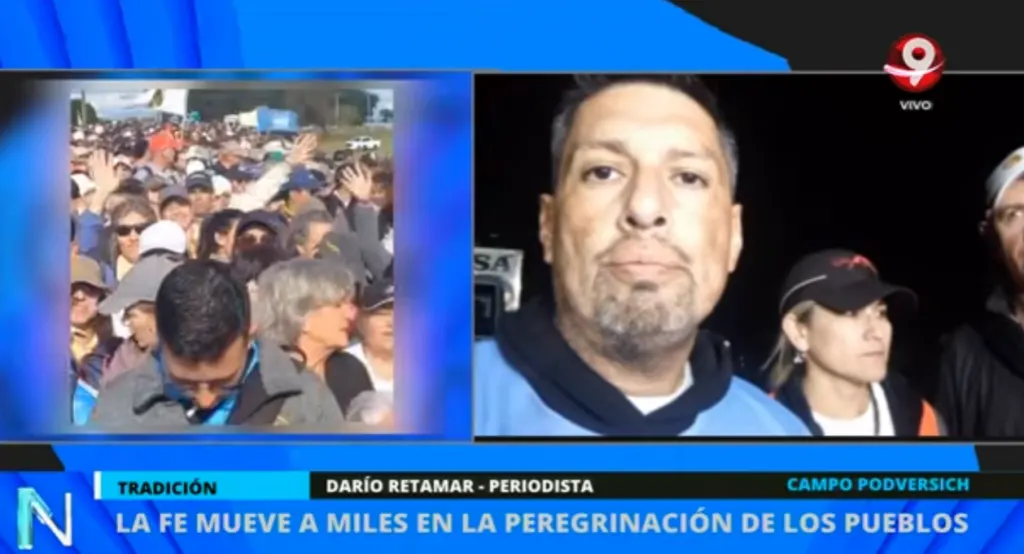 Con récord de asistencia, comenzó la 44° edición de la tradicional Peregrinación de los Pueblos