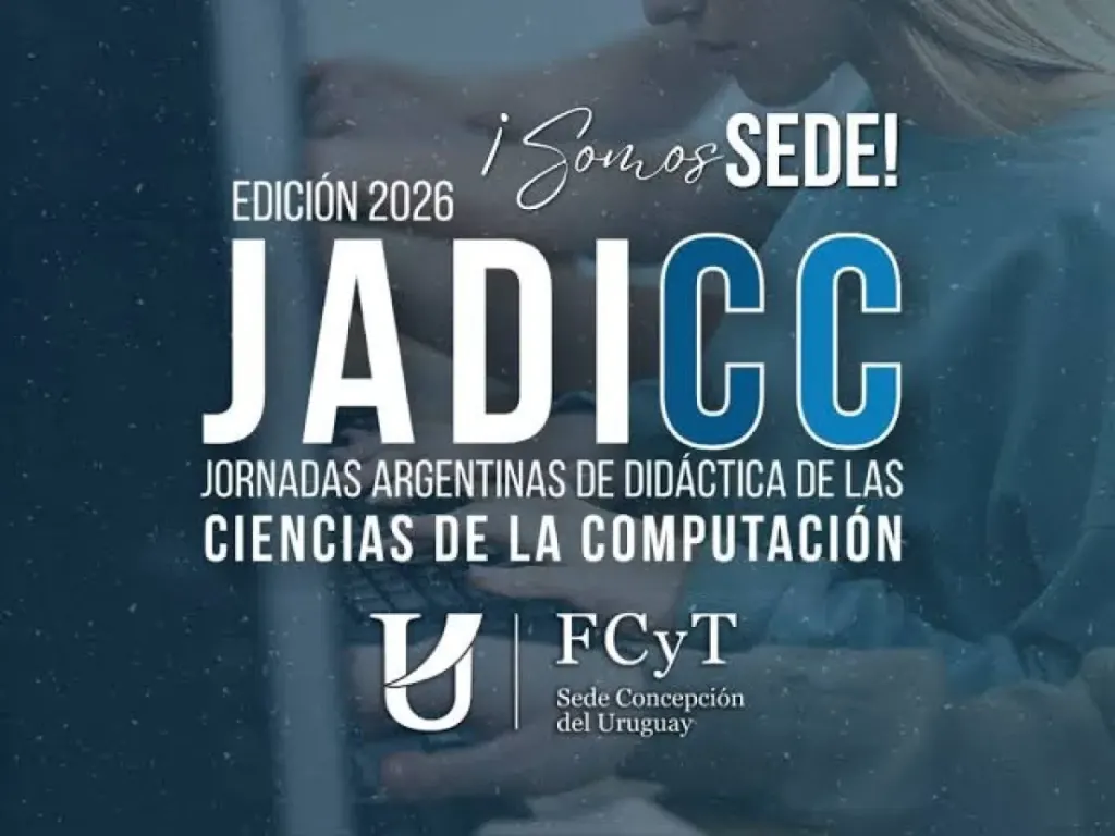 Concepción del Uruguay recibirá a JADiCC 2026, con la presencia de destacados especialistas de todo el país