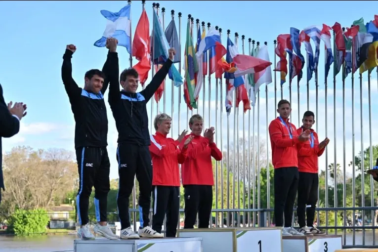 Concluyó el Mundial de Canotaje con Agustín Ratto como subcampeón del mundo
