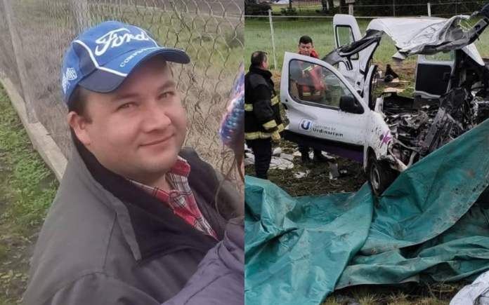 Consternación en Urdinarrain: mecánico y chofer municipal murió en el choque en la Ruta 39