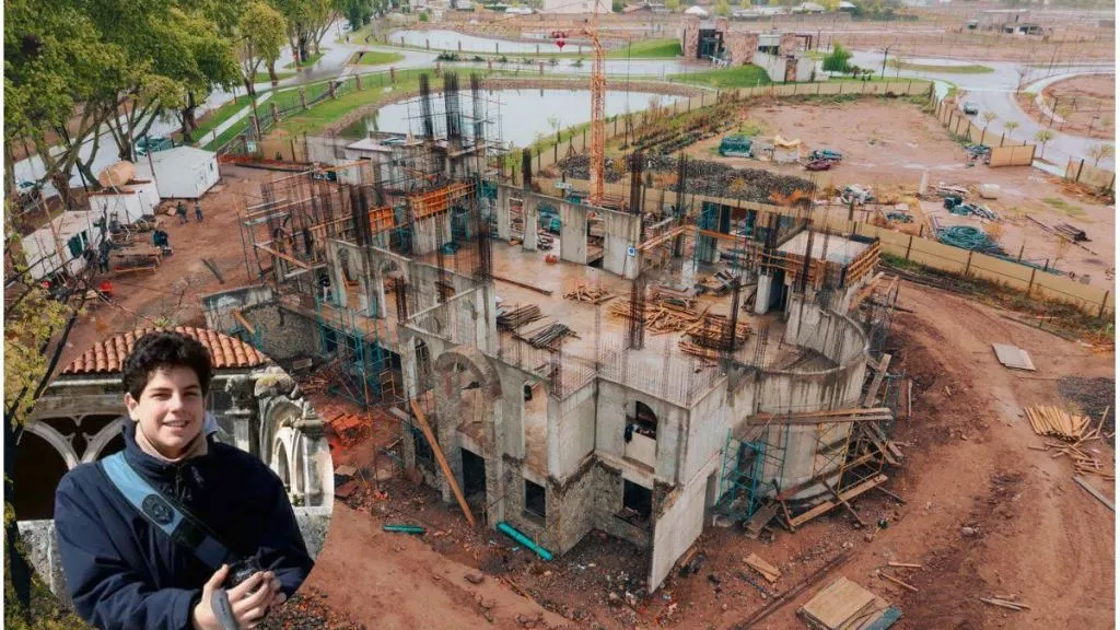 Construyen en Mendoza una capilla en honor a Carlo Acutis