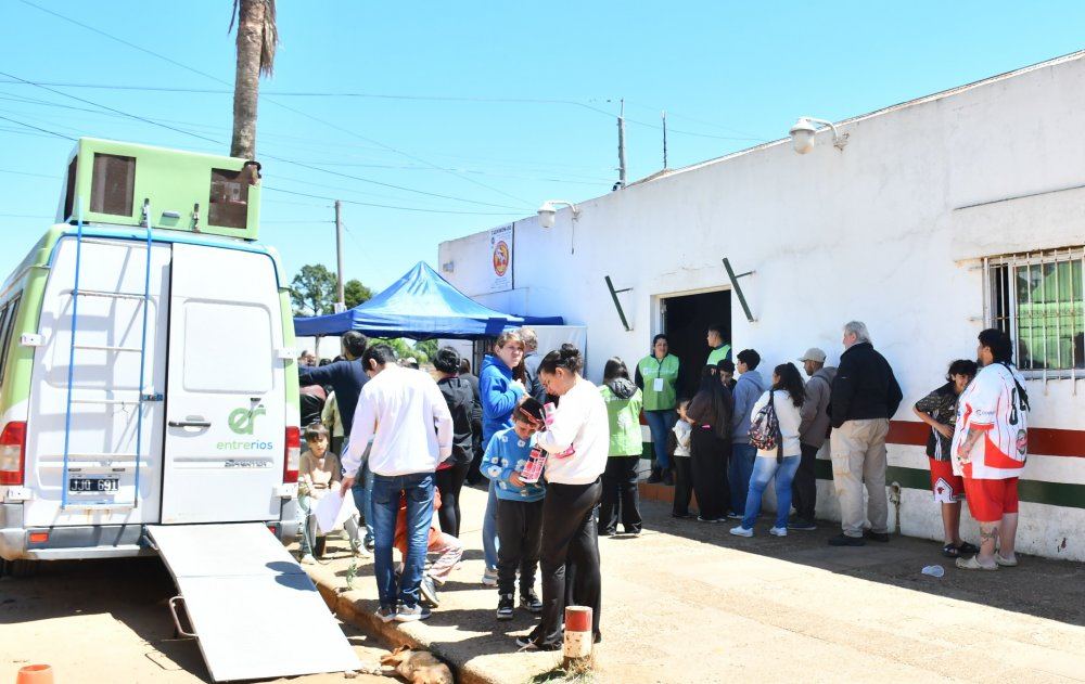 Continúa hoy la atención del Registro Civil Móvil en Concordia.