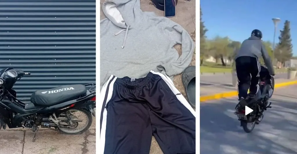 Crespo: Identificaron a conductor que hacía maniobras peligrosas en Acceso Alfonsín y le secuestraron la moto