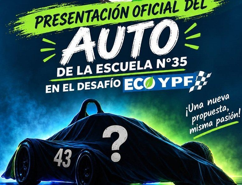 Crespo: Presentarán el auto de la Escuela Técnica para el “Desafío Eco YPF”. Invitan a votación para avanzar en la grilla