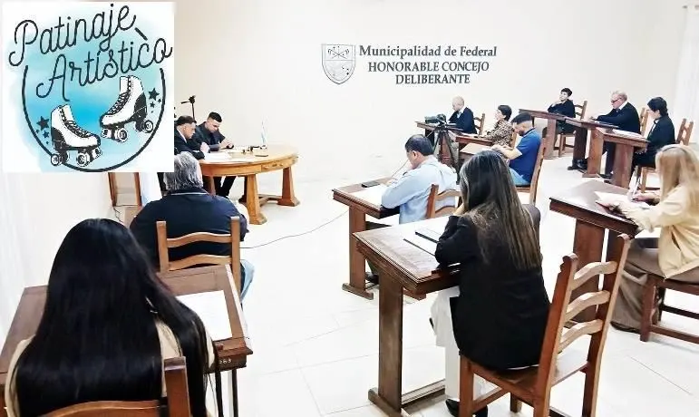 Declaran de interés municipal un evento de patinaje artístico organizado por el club ferrocarril del estado de Federal