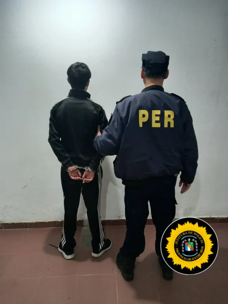 Detuvieron a un joven que robó elementos en el Club Gimnasia y Esgrima