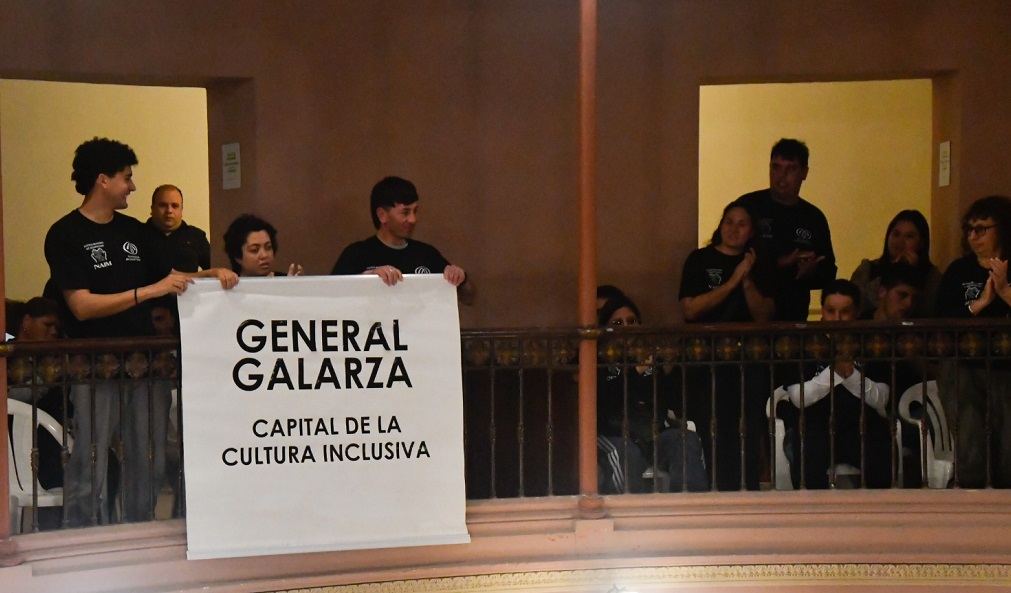 Diputados aprobaron el proyecto “Galarza Capital Provincial de la Cultura Inclusiva”