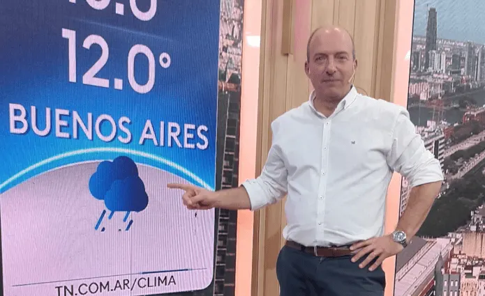 Dolor por la muerte del meteorólogo Fernando Confessore