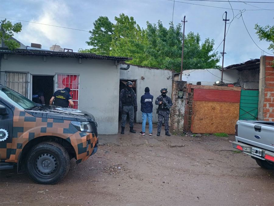 Dos detenidos tras allanamientos por comercialización de estupefacientes en Gualeguaychú